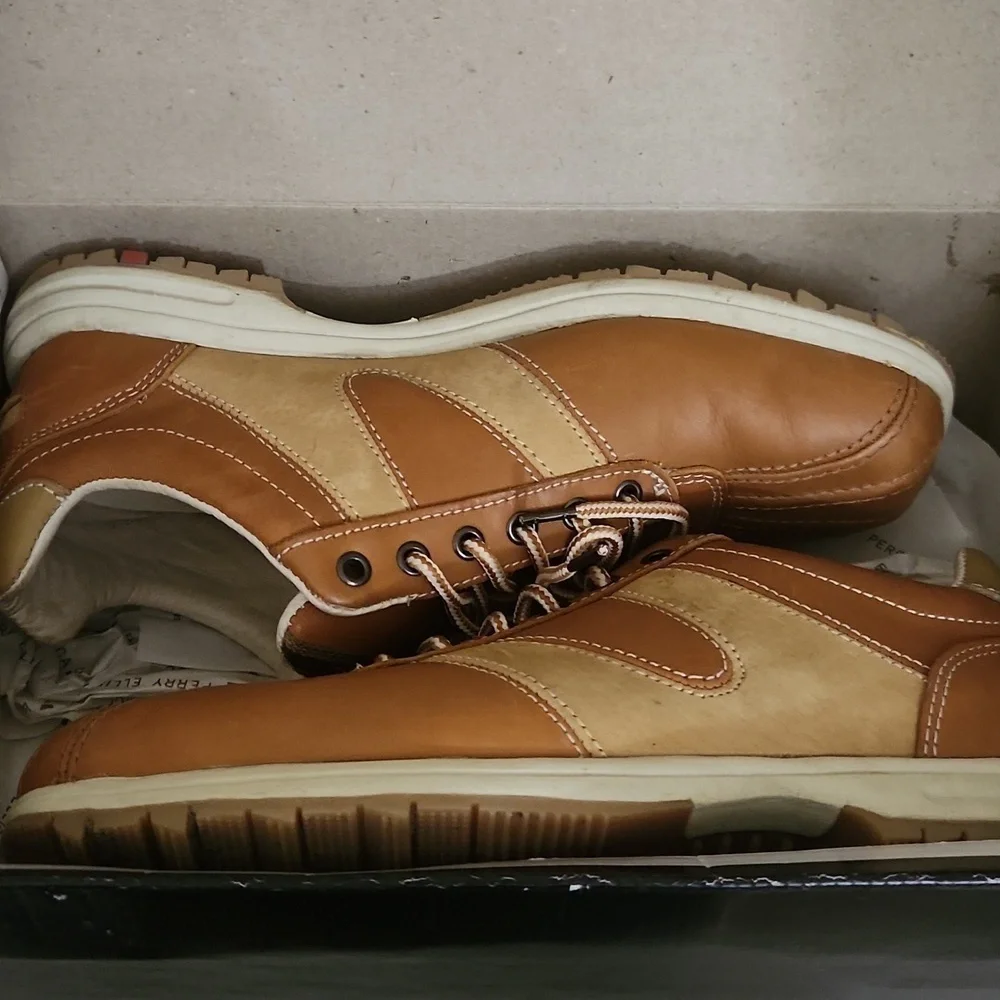 Perry Ellis Chaser Shoes Boys 6 1/2 Ladies 8 Contemporary Party Church School - Picture 10 of 11